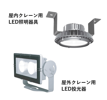 クレーン用LED照明器具